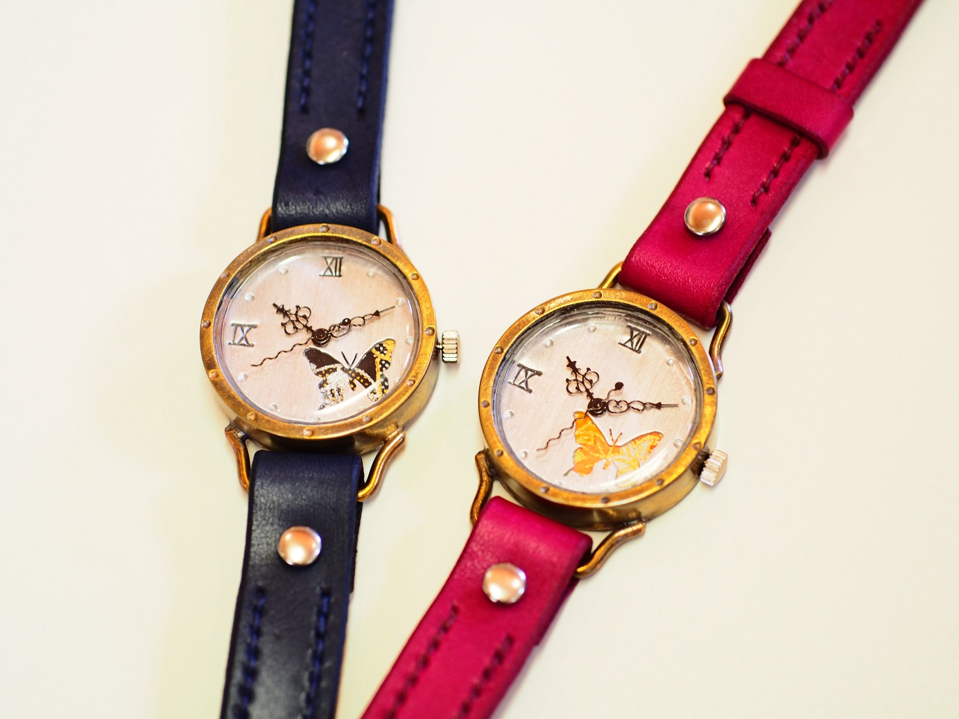 アゲハ蝶の腕時計